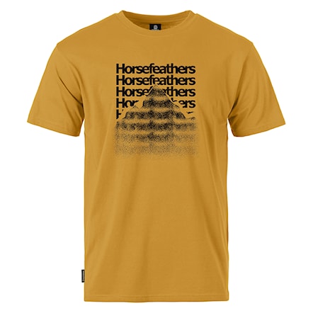 Koszulka Horsefeathers Focus honey 2025 - 1