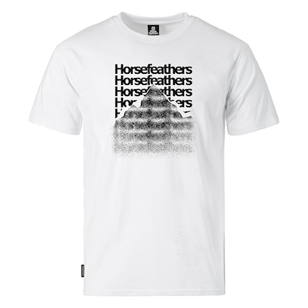Koszulka Horsefeathers Focus white 2025 - 1