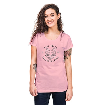 T-shirt Horsefeathers Gail silver pink 2018 - 1