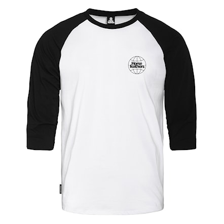 Koszulka Horsefeathers Global Raglan white/black 2026 - 4