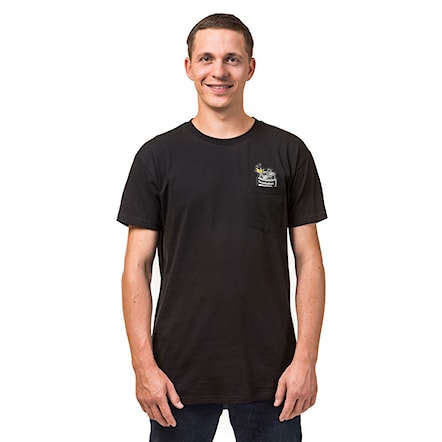 T-shirt Horsefeathers Grenade black 2019 - 1