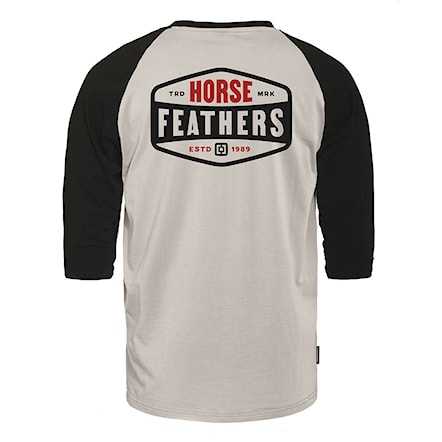 T-shirt Horsefeathers Hexagon II Raglan cement 2024 - 1