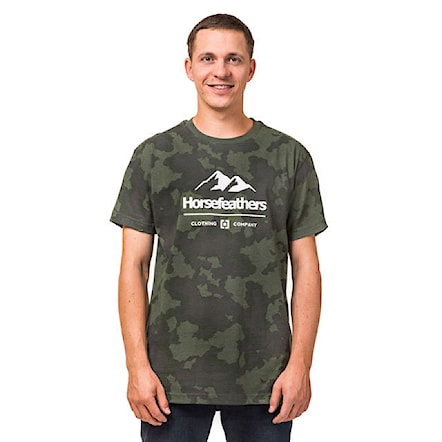 T-shirt Horsefeathers Hills cloud camo 2019 - 1