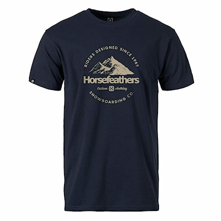 Koszulka Horsefeathers Hilly midnight navy 2021 - 1