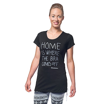 T-shirt Horsefeathers Home black 2015 - 1