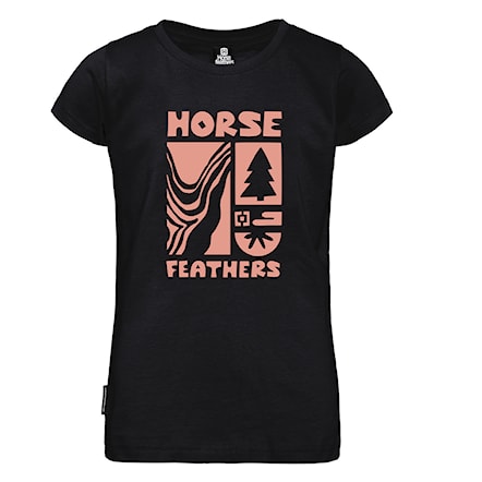 T-shirt Horsefeathers Ibis Youth black 2024 - 1