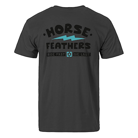 Tričko Horsefeathers Ignite grey 2024 - 1
