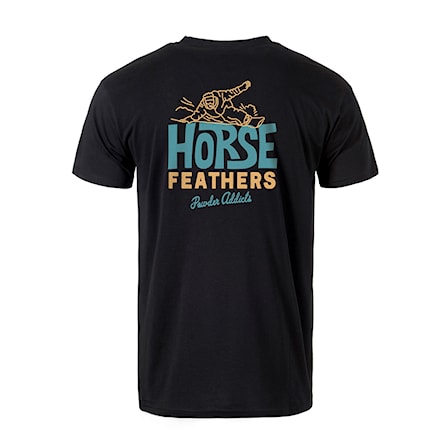 T-shirt Horsefeathers Joyride black 2022 - 1