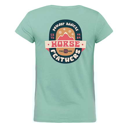 T-shirt Horsefeathers Kai frosty green 2024 - 1
