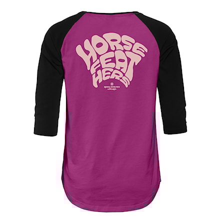 Tričko Horsefeathers Kandre orchid/black 2025 - 1