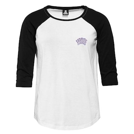 Tričko Horsefeathers Kandre white/black 2025 - 2