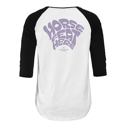 Tričko Horsefeathers Kandre white/black 2025 - 1