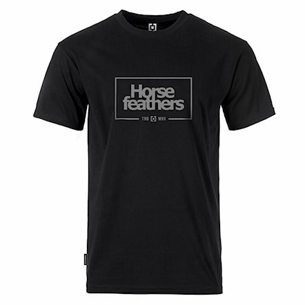 T-shirt Horsefeathers Label black 2022 - 1