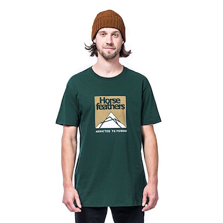 T-shirt Horsefeathers Lex Ss jungle green 2021 - 1