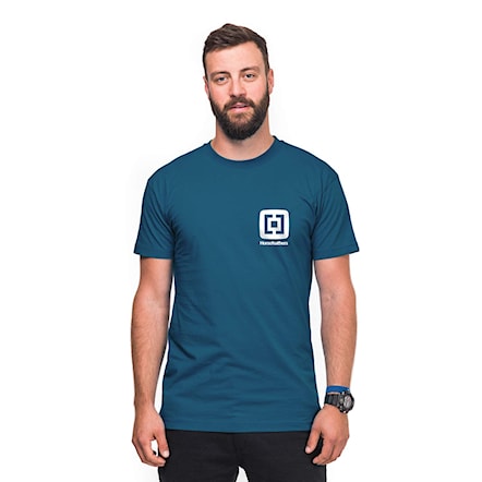 T-shirt Horsefeathers Mini Logo blue 2018 - 1