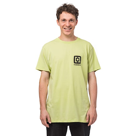T-shirt Horsefeathers Mini Logo lemon grass 2021 - 1