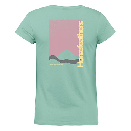 Tričko Horsefeathers Moana frosty green 2024 - 1