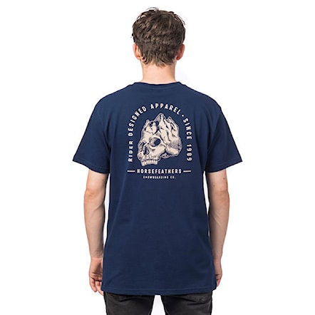 T-shirt Horsefeathers Mountainhead indigo 2020 - 1
