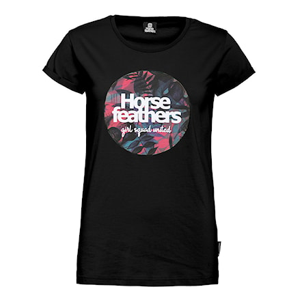 T-shirt Horsefeathers Odile black 2023 - 1