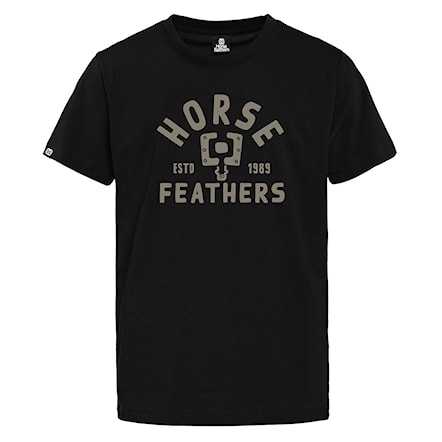 Koszulka Horsefeathers Pedal Youth black 2026 - 2