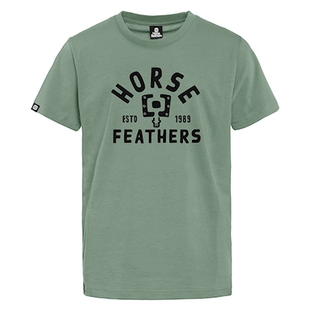 Koszulka Horsefeathers Pedal Youth iceberg green 2026 - 2