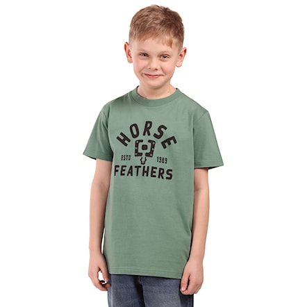 Koszulka Horsefeathers Pedal Youth iceberg green 2026 - 1