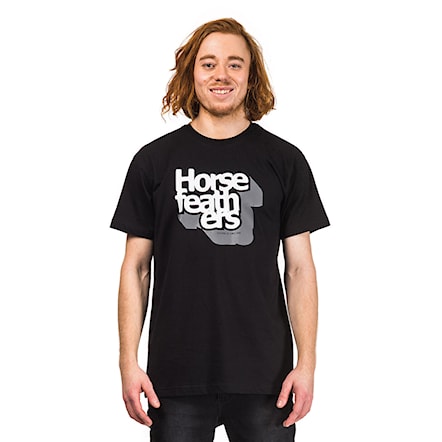 T-shirt Horsefeathers Perspective black 2018 - 1