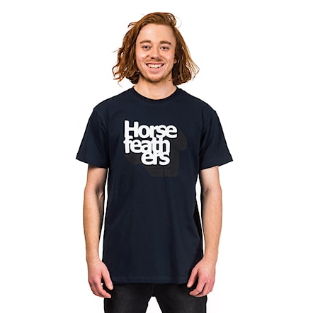 T-shirt Horsefeathers Perspective navy 2018 - 1