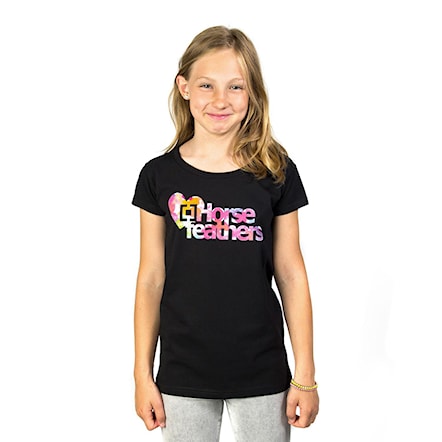 T-shirt Horsefeathers Piece Kids black 2017 - 1