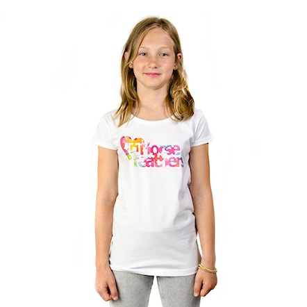 T-shirt Horsefeathers Piece Kids white 2017 - 1