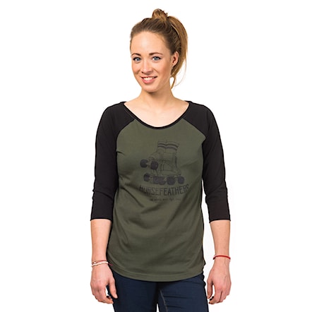 T-shirt Horsefeathers Polly olive 2018 - 1