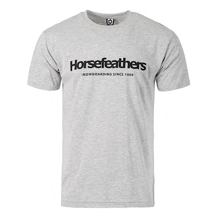 T-shirt Horsefeathers Quarter ash 2022 - 1