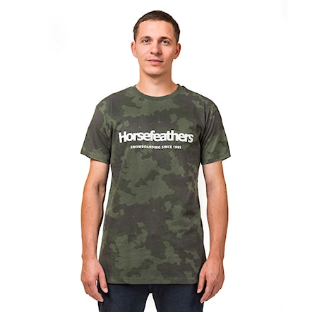 T-shirt Horsefeathers Quarter cloud camo 2019 - 1