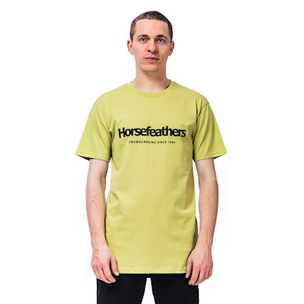 T-shirt Horsefeathers Quarter linden green 2020 - 1
