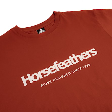 T-shirt Horsefeathers Quarter orange rust 2024 - 3