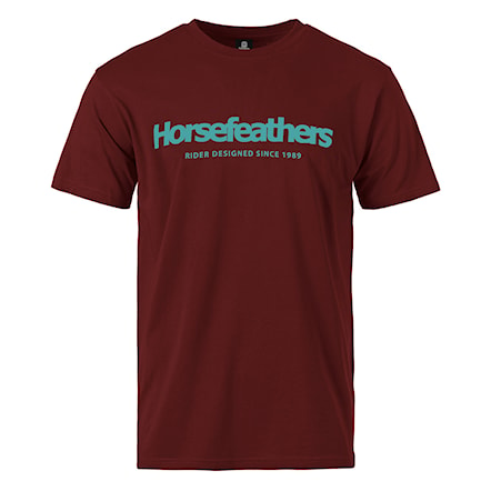 T-shirt Horsefeathers Quarter red pear 2024 - 1