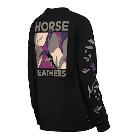 Koszulka Horsefeathers Reiko black 2025 - 3