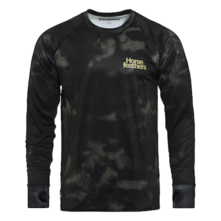 Koszulka Horsefeathers Riley olive tie dye 2026 - 1