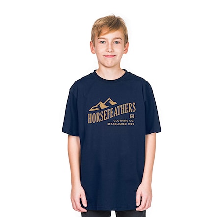 T-shirt Horsefeathers Ripple Kids indigo 2018 - 1