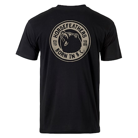 T-shirt Horsefeathers Roar black 2022 - 1