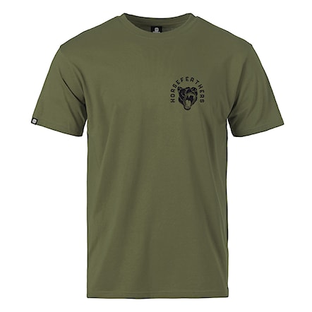T-shirt Horsefeathers Roar II loden green 2024 - 2