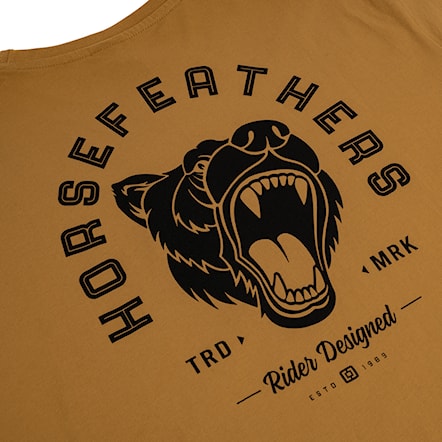Koszulka Horsefeathers Roar II spruce yellow 2024 - 3
