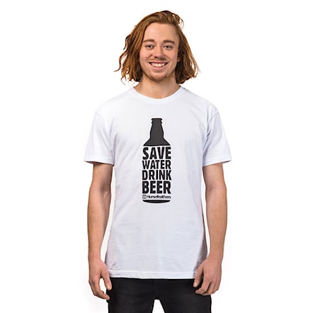 T-shirt Horsefeathers Save Water white 2018 - 1