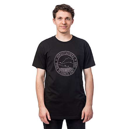 T-shirt Horsefeathers Scenery black 2020 - 1