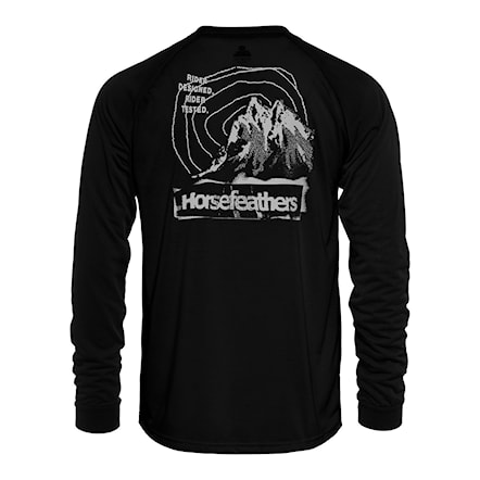 Koszulka Horsefeathers Shank LS black 2025 - 1