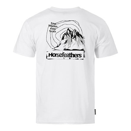 Koszulka Horsefeathers Shank white 2025 - 1