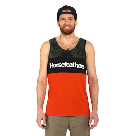 Tank Top Horsefeathers Spaz Tank tomato red 2021 - 1