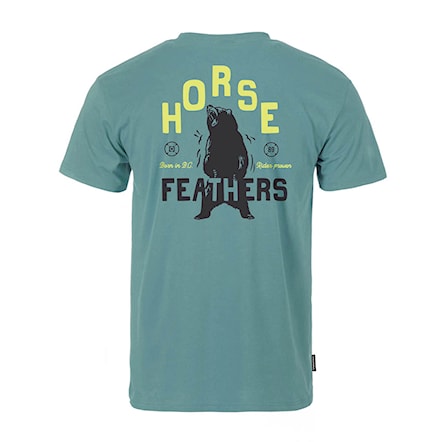 T-shirt Horsefeathers Standing Bear oil blue 2022 - 1