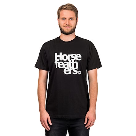 T-shirt Horsefeathers Third black 2018 - 1