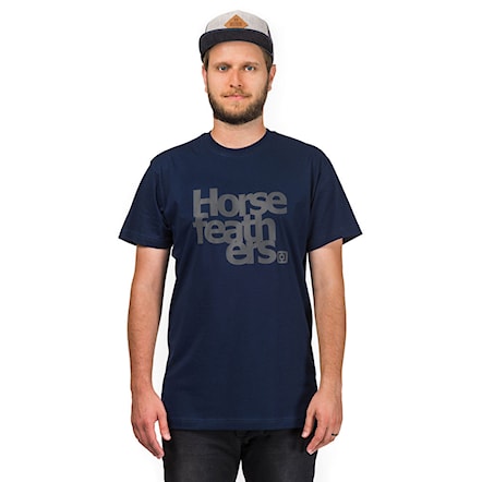 T-shirt Horsefeathers Third indigo 2018 - 1